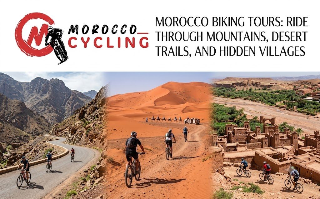 Morocco Biking Tours: Ride Through Mountains, Desert Trails, and Hidden Villages