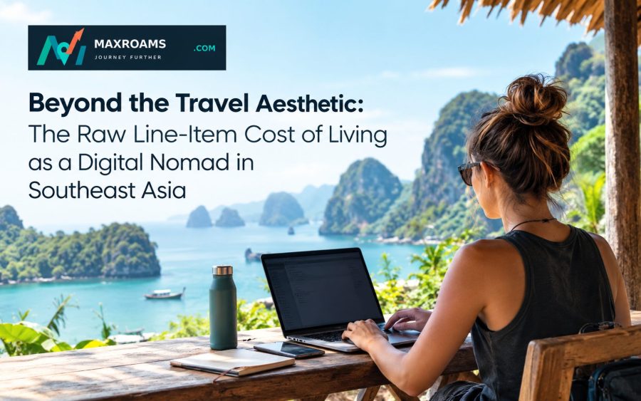 Beyond the Travel Aesthetic: The Raw Line-Item Cost of Living as a Digital Nomad in Southeast Asia